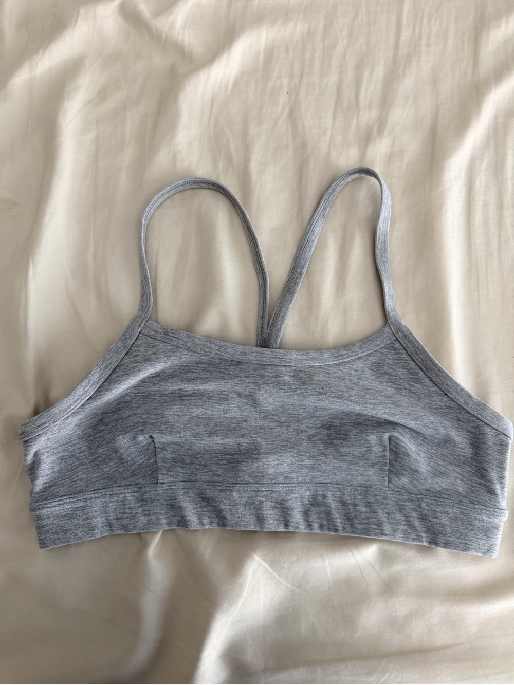 Alo gray sports bra size small